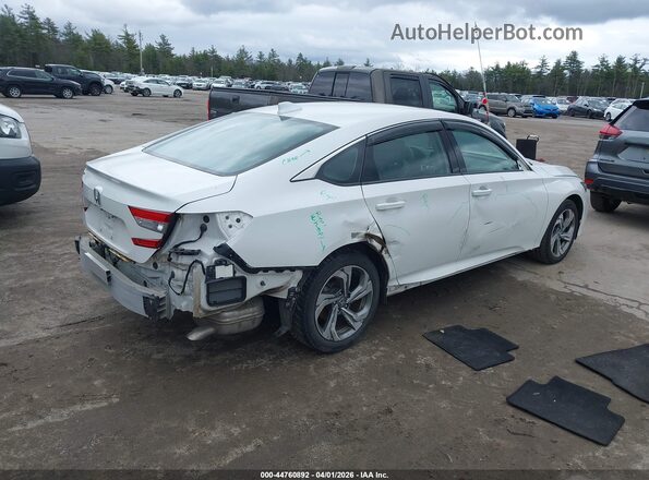 1HGCV1F46KA111536 2019 HONDA ACCORD White Trasero derecho