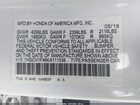 2019 Honda Accord Ex White vin: 1HGCV1F46KA111536