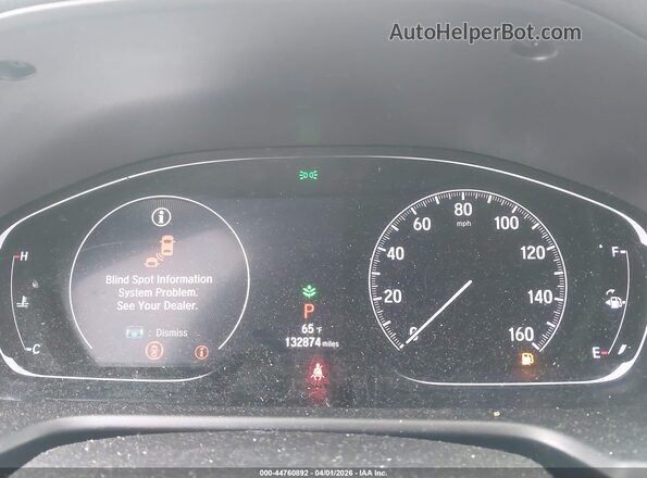 1HGCV1F46KA111536 2019 HONDA ACCORD White Vista de los asientos traseros