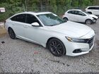 2022 Honda Accord Ex-l White vin: 1HGCV1F57NA025133