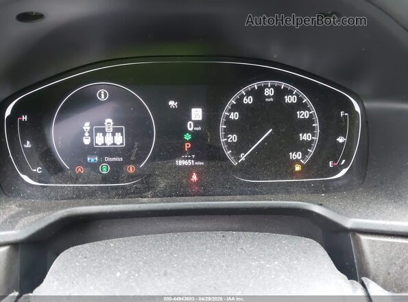 1HGCV1F5XMA013489 2021 HONDA ACCORD Серый Вид задних сидений