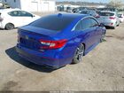 2019 Honda Accord Sport 2.0t Blue vin: 1HGCV2F30KA019254