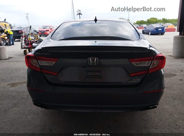 1HGCV2F33KA033794 2019 HONDA ACCORD Gray 