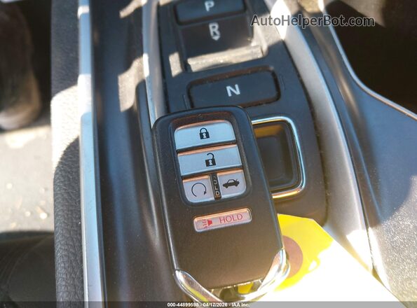 1HGCV2F34KA033688 2019 HONDA ACCORD Gray Widok deski rozdzielczej