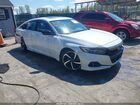 2021 Honda Accord Sport 2.0t White vin: 1HGCV2F34MA027313