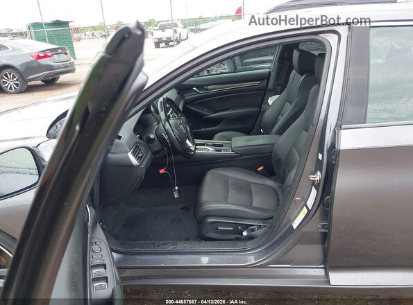 1HGCV2F36KA019775 2019 HONDA ACCORD Gray 