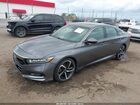 2019 Honda Accord Sport 2.0t Gray vin: 1HGCV2F36KA019775