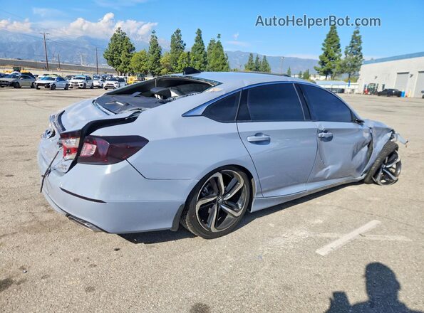 1HGCV2F36NA024673 2022 HONDA ACCORD Серый Задняя правая четверть
