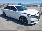 2021 Honda Accord Sport 2.0t White vin: 1HGCV2F3XMA015117