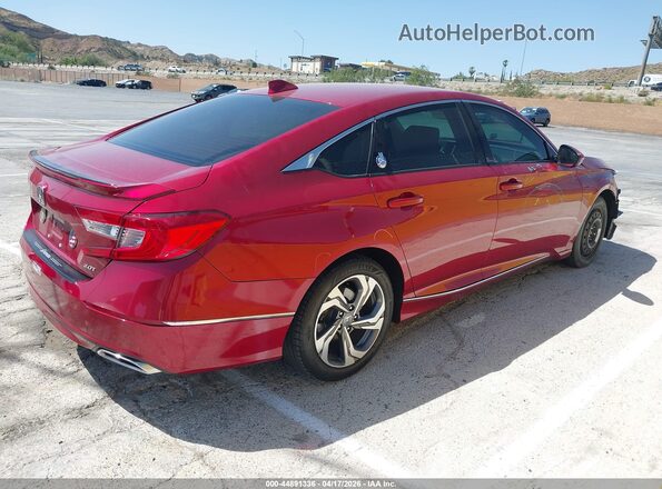 1HGCV2F51KA029535 2019 HONDA ACCORD Red Vista interior de 360 grados