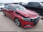 2018 Honda Accord Touring 2.0t Red vin: 1HGCV2F96JA020735