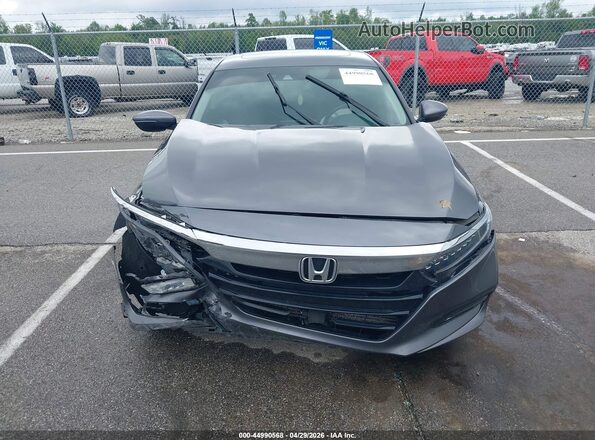1HGCV2F98JA031882 2018 HONDA ACCORD Серый Вид щитка приборов