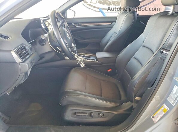 1HGCV3F23NA041041 2022 HONDA ACCORD Серебряный Вид салона спереди