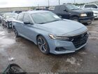2022 Honda Accord Hybrid Sport Blue vin: 1HGCV3F2XNA032787