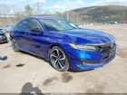 2022 Honda Accord Hybrid Sport Синий vin: 1HGCV3F2XNA044406