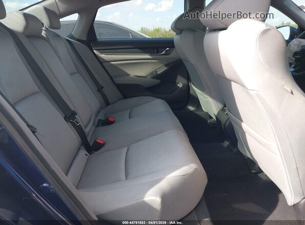 1HGCV3F45LA007973 2020 HONDA ACCORD HYBRID Dark Blue Вид наклейки с VIN-кодом