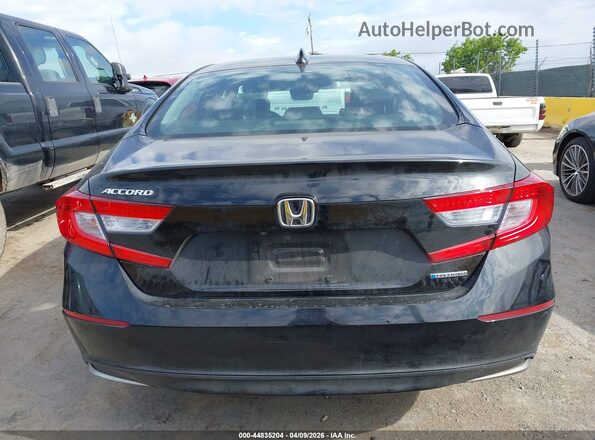 1HGCV3F51KA004236 2019 HONDA ACCORD HYBRID Black 