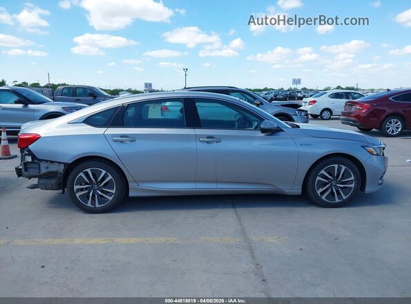 1HGCV3F55LA002975 2020 HONDA ACCORD HYBRID Серебряный Панорамный вид салона 360°