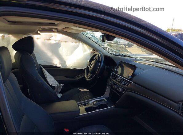 1HGCV3F59KA013475 2019 HONDA ACCORD HYBRID Black Vista interior delantera