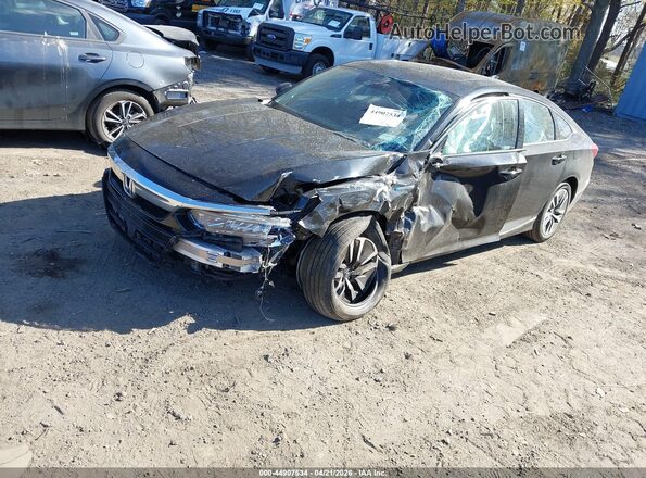 1HGCV3F59KA013475 2019 HONDA ACCORD HYBRID Black Vista frontal