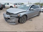 2019 Honda Accord Hybrid Touring Silver vin: 1HGCV3F92KA018679