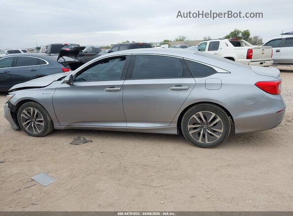 1HGCV3F92KA018679 2019 HONDA ACCORD HYBRID Silver 360 interior view