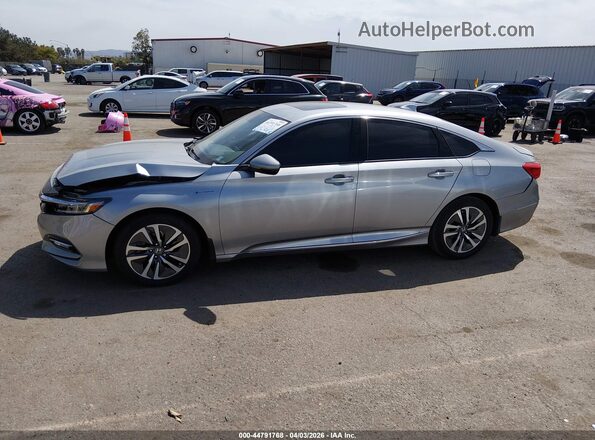 1HGCV3F9XKA004867 2019 HONDA ACCORD HYBRID Silver სალონის 360-გრადუსიანი ხედი
