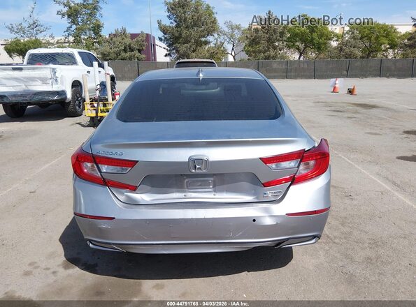 1HGCV3F9XKA004867 2019 HONDA ACCORD HYBRID Silver 