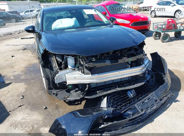 1HGCY1F22SA065791 2025 HONDA ACCORD Черный Вид спереди