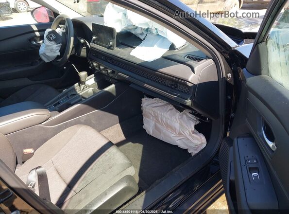 1HGCY1F22SA065791 2025 HONDA ACCORD Черный Вид салона спереди