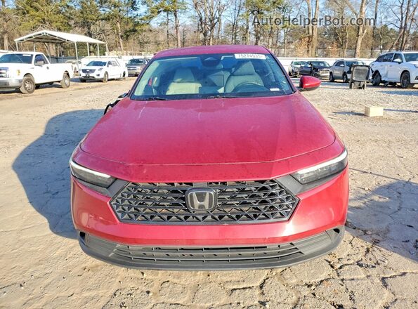 1HGCY1F26PA020845 2023 HONDA ACCORD Red წინა ხედი