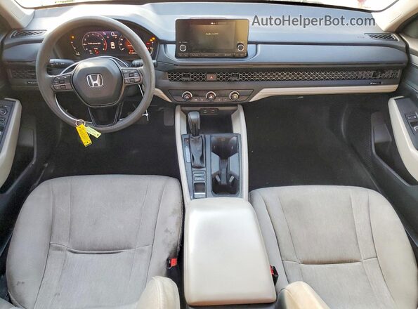 1HGCY1F26PA020845 2023 HONDA ACCORD Red წინა პანელის ხედი