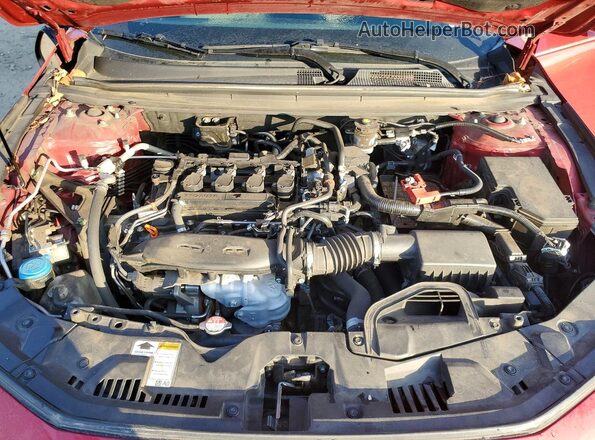 1HGCY1F26PA020845 2023 HONDA ACCORD Red უკანა სალონის ხედი