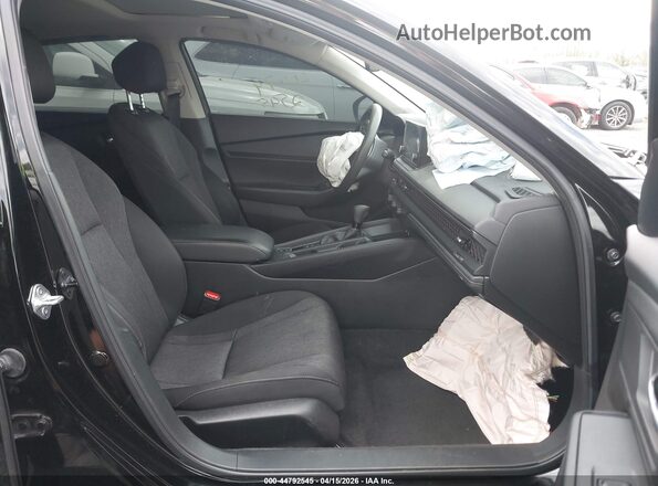 1HGCY1F3XPA007248 2023 HONDA ACCORD Черный Вид салона спереди