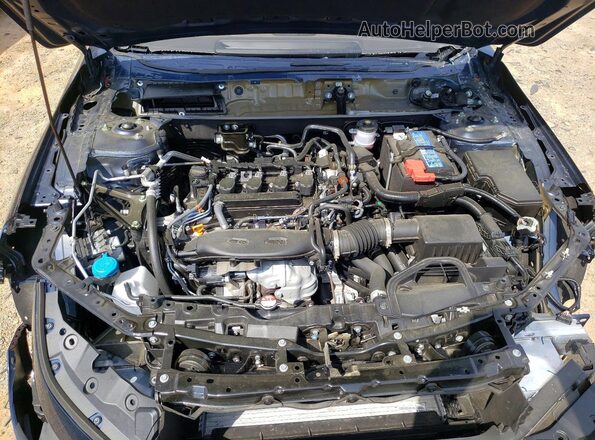 1HGCY1F45SA072607 2025 HONDA ACCORD Синий Вид задней части салона