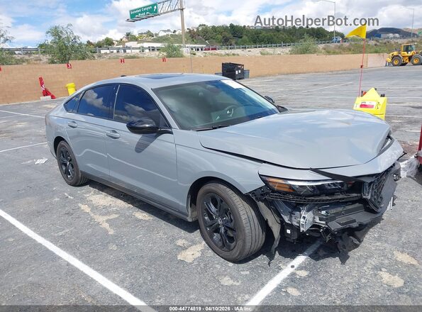 1HGCY1F49SA034376 2025 HONDA ACCORD Gray წინა მარჯვენა