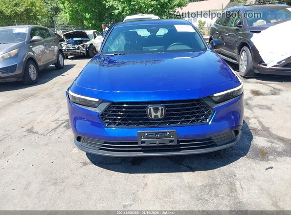 1HGCY2F57RA038029 2024 HONDA ACCORD HYBRID Синий Вид щитка приборов