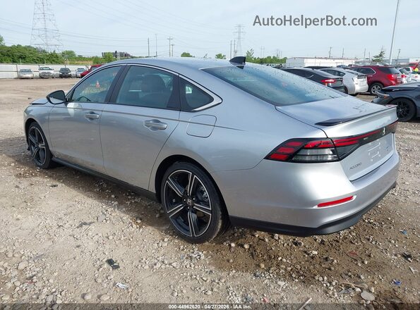1HGCY2F58SA047389 2025 HONDA ACCORD HYBRID Серебряный Задняя левая четверть