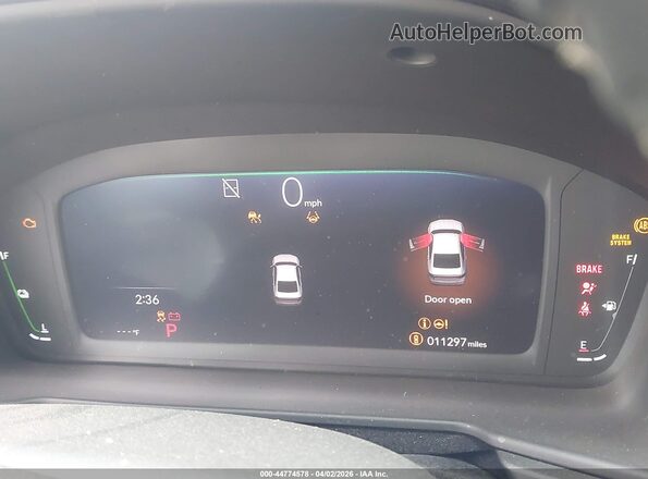 1HGCY2F64SA014530 2025 HONDA ACCORD HYBRID Белый Вид задних сидений