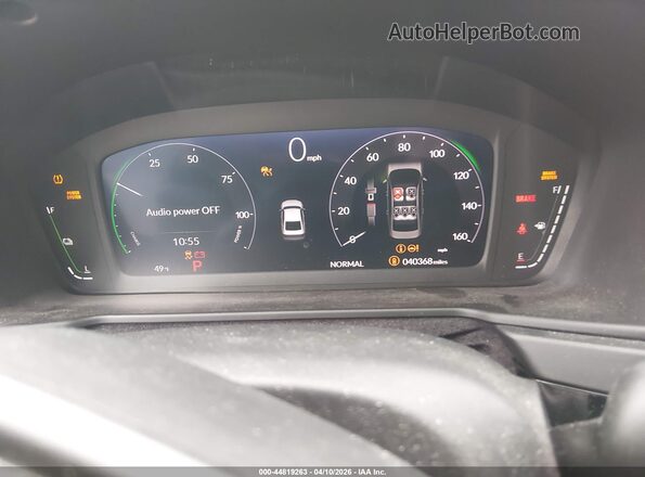 1HGCY2F68RA005663 2024 HONDA ACCORD HYBRID Белый Вид задних сидений