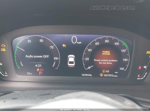 1HGCY2F68SA064895 2025 HONDA ACCORD HYBRID Gray Вид задніх сидінь