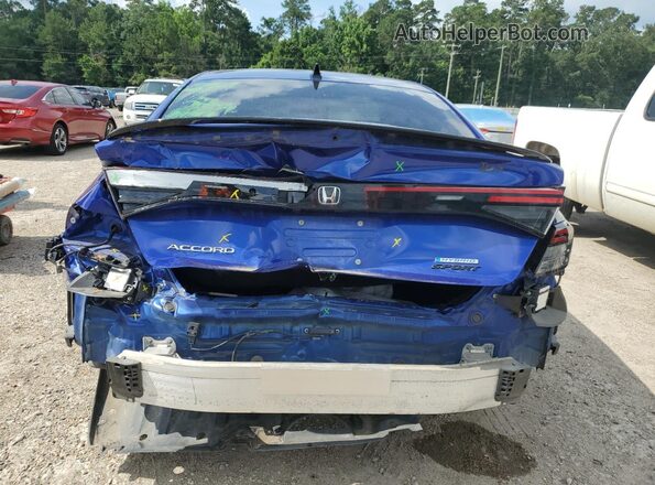 1HGCY2F73RA033976 2024 HONDA ACCORD Blue Vista trasera
