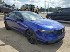 2024 Honda Accord Hybrid Sport-l Blue vin: 1HGCY2F73RA033976