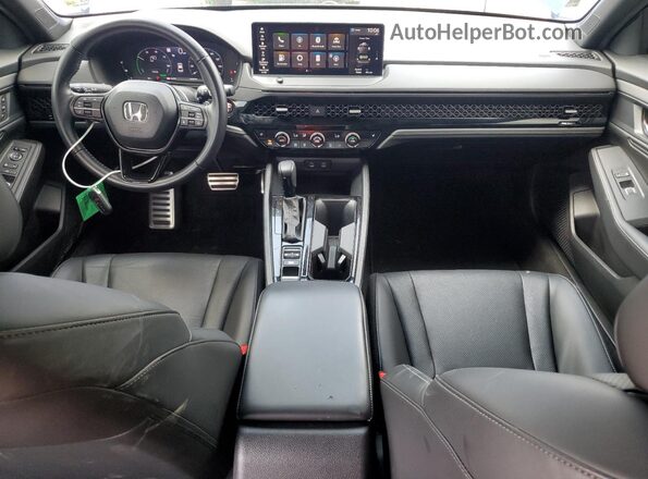 1HGCY2F73RA033976 2024 HONDA ACCORD Blue Vista del salpicadero