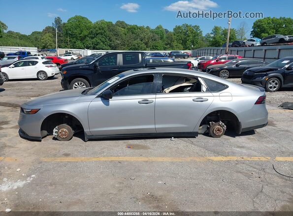 1HGCY2F74PA021820 2023 HONDA ACCORD HYBRID Серый Вид задней части салона