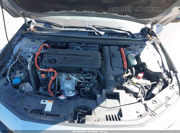 1HGCY2F74PA021820 2023 HONDA ACCORD HYBRID Серый Вид сзади