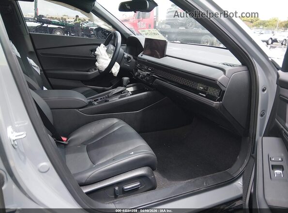 1HGCY2F75SA060618 2025 HONDA ACCORD HYBRID Gray Вид салону спереду