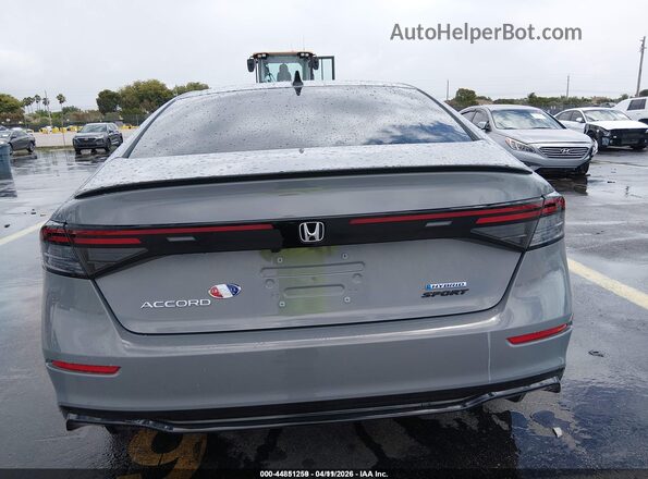 1HGCY2F75SA060618 2025 HONDA ACCORD HYBRID Gray 