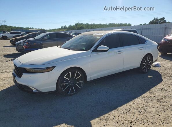 1HGCY2F86RA012841 2024 HONDA ACCORD Белый Передняя левая четверть