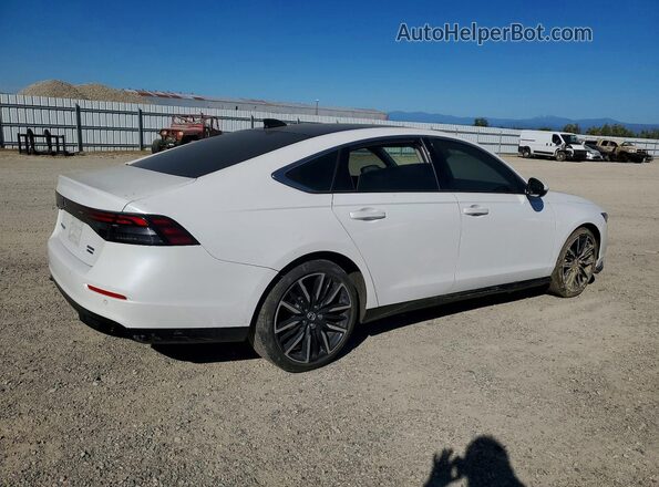1HGCY2F86RA012841 2024 HONDA ACCORD Белый Задняя правая четверть